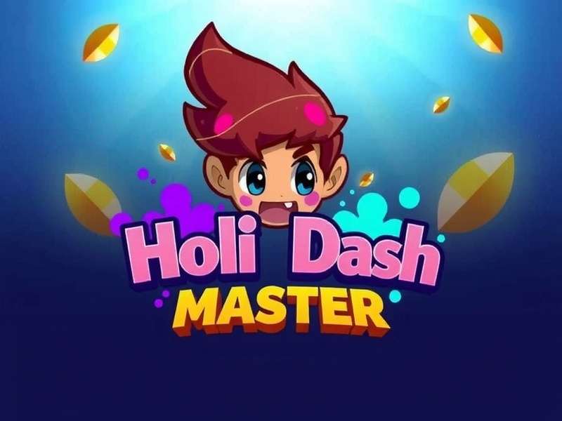 Holi Dash Master Game Banner